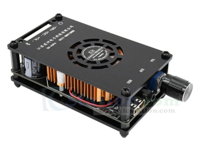 DC 12V TDA7388 Bluetooth-Compatible AUX USB Digital Amplifier Module Dual Track 50Wx2 4ohm 2-Channel Power Amplifier